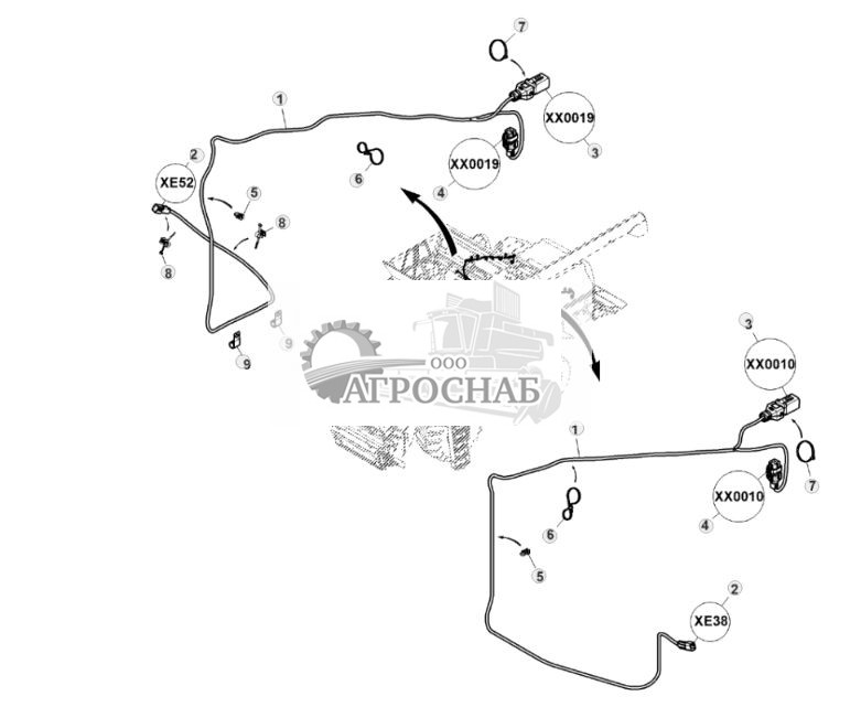 Жгут проводов, задние габаритные огни и фонарь двускатного колеса (1 из 2) - ST847881 375.jpg